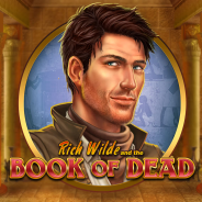 Логотип слота Book of Dead